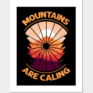 Mountains Are Caling Posters and Art